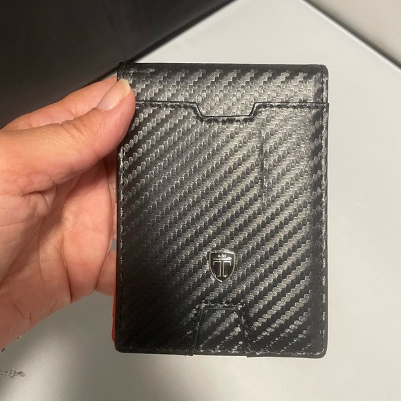 Men bifold wallet brand Travando black - Picture 1 of 10